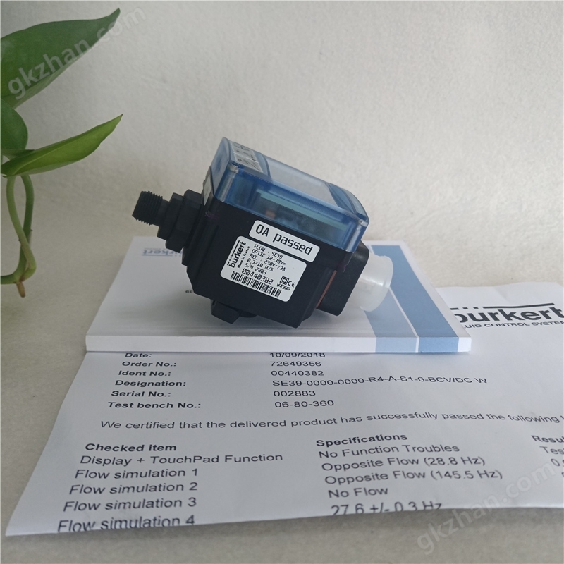 Burkert Baode SE39 440382 flowmeter