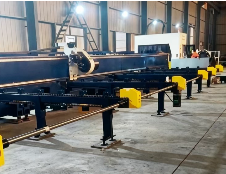 大族激光智能裝備集團首臺550mm超大管徑切管機落戶華北，重載坡口切割新標桿